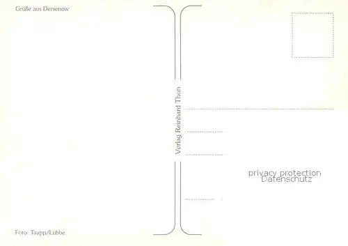 AK / Ansichtskarte Dersenow Restaurant Cafe Zur alten Schmiede Dersenow