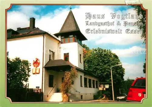 AK / Ansichtskarte Syrau_Vogtland Haus Vogtland Landgasthof Pension Syrau_Vogtland