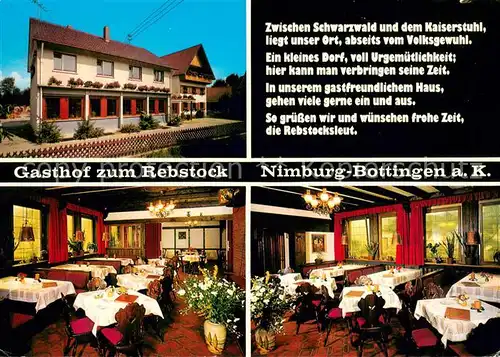 AK / Ansichtskarte Bottingen Gasthaus zum Rebstock Restaurant Bottingen