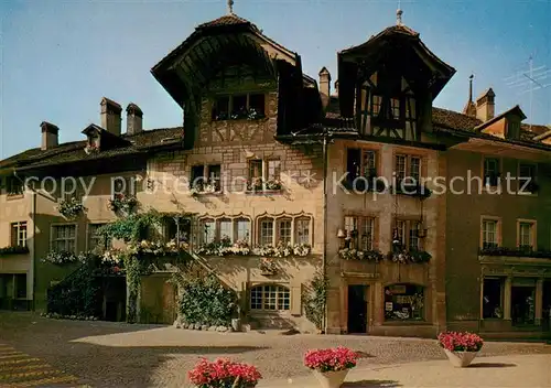 AK / Ansichtskarte Murten_Morat Haus zum Ruebenloch Murten Morat