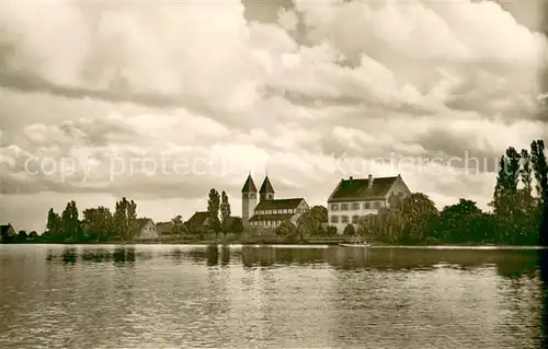 AK / Ansichtskarte Niederzell_Reichenau Ansicht vom Bodensee aus Niederzell Reichenau