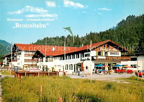 AK / Ansichtskarte Reit_Winkl Hotel Restaurant Schmankerlstueberl Brotzeitalm Reit_Winkl