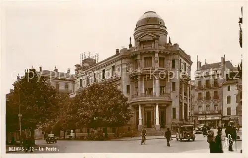 AK / Ansichtskarte Beziers La Poste Beziers