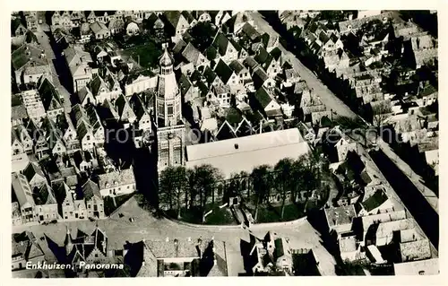 AK / Ansichtskarte Enkhuizen Fliegeraufnahme Enkhuizen