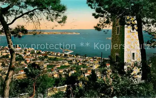 AK / Ansichtskarte Golfe Juan Le Golfe et Vue generale Golfe Juan