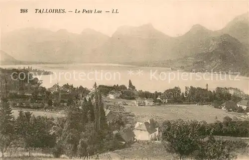 AK / Ansichtskarte Talloires Le Petit Lac Talloires