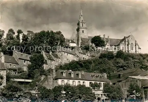 AK / Ansichtskarte Lannion Le quartier de Brelevenez et ses maisons en escalier vu du vallon Lannion