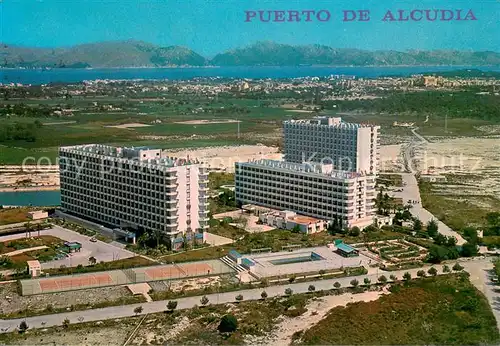AK / Ansichtskarte Puerto_de_Alcudia Fliegeraufnahme Puerto_de_Alcudia