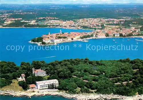 AK / Ansichtskarte Porec Fliegeraufnahme Porec