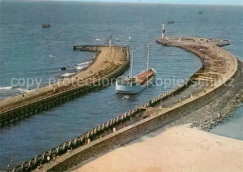AK / Ansichtskarte Kolobrzeg_Polen Wejscie do portu Kolobrzeg_Polen