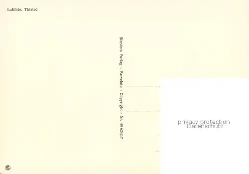 AK / Ansichtskarte Thisted Fliegeraufnahme Thisted