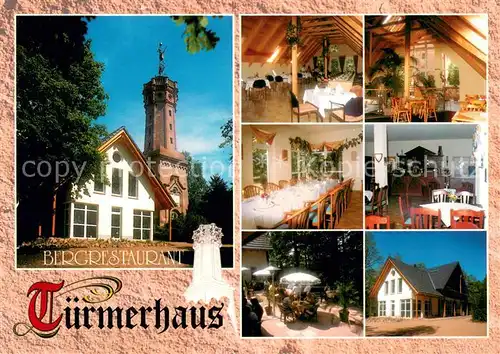 AK / Ansichtskarte Rochlitz_Sachsen Bergrestaurant Tuermerhaus Rochlitzer Berg Rochlitz Sachsen