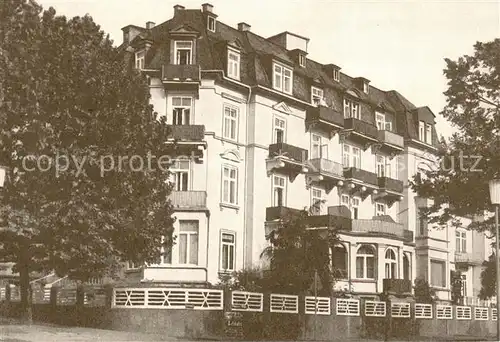 AK / Ansichtskarte Bad_Nauheim Hedwig Sanatorium Bad_Nauheim