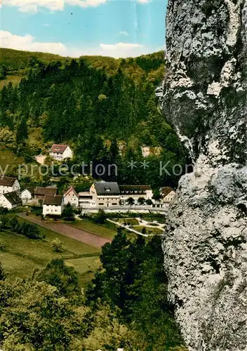 AK / Ansichtskarte Behringersmuehle Gasthof Pension Zur Behringersmuehle Felsen Behringersmuehle