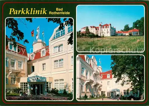 AK / Ansichtskarte Bad_Rothenfelde Parkklinik Bad_Rothenfelde