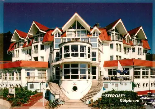 AK / Ansichtskarte Koelpinsee_Usedom Hotel Seerose Koelpinsee Usedom