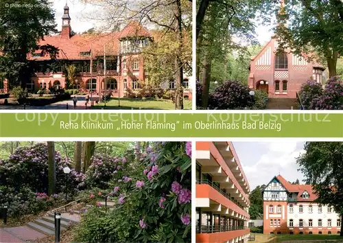 AK / Ansichtskarte Bad_Belzig Reha Klinikum Hoher Flaeming im Oberlinhaus Bad_Belzig