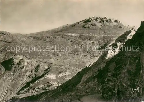 AK / Ansichtskarte Col_du_Tourmalet Pic du Midi de Bigorre Sancourt les Laquets et l observatoire Col_du_Tourmalet