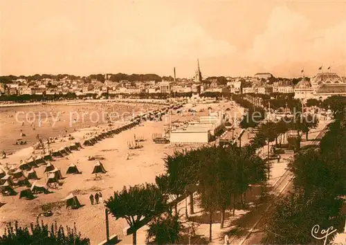 AK / Ansichtskarte Royan_Charente Maritime Vue generale de la Grande Conche Cote Ville Royan Charente Maritime