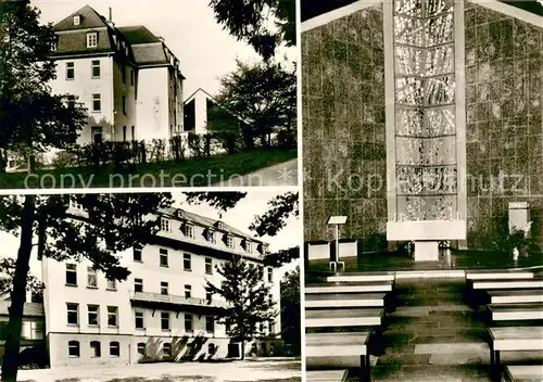 AK / Ansichtskarte Waldernbach Dioezesan Jugendheim Hildegardishof Kirche Waldernbach