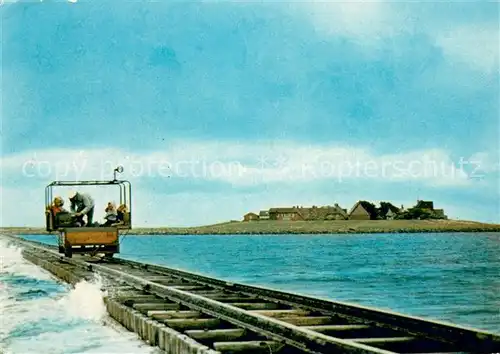 AK / Ansichtskarte Oland Lorenfahrt zur Hallig Oland