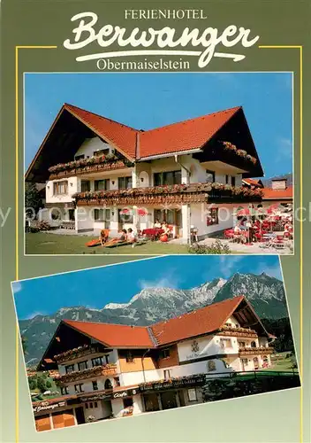 AK / Ansichtskarte Obermaiselstein Ferienhotel Berwanger Allgaeuer Alpen Obermaiselstein