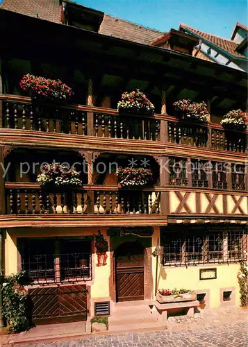 AK / Ansichtskarte Ladenburg Historische Weinstuben zur Sackpfeife Restaurant Ladenburg