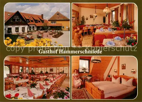 AK / Ansichtskarte Gerhardshofen Gasthof Hammerschmiede Restaurant Fremdenzimmer Gerhardshofen