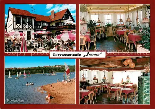 AK / Ansichtskarte Absberg Terrassencafe Seerose am Brombachsee Neues Fraenkisches Seenland Absberg