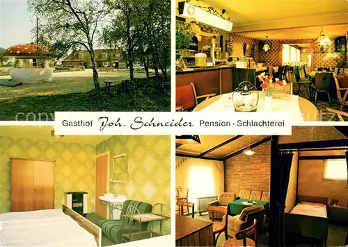 AK / Ansichtskarte Daenschendorf_Fehmarn Gasthof Pension Schneider Restaurant Fremdenzimmer Daenschendorf Fehmarn