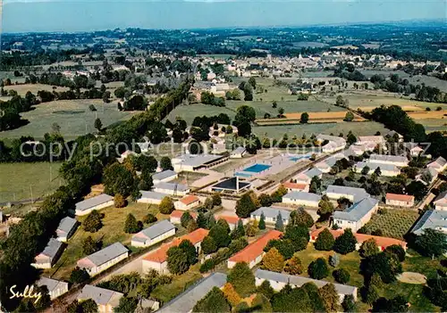 AK / Ansichtskarte Pleaux Centre de Vacances CCAS et vue generale aerienne Pleaux