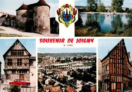 AK / Ansichtskarte Joigny_Yonne LaPorte du Bois La Plage Maison de Bois Vue generale Maison de Bois dite de lArbre de Jesse Joigny Yonne