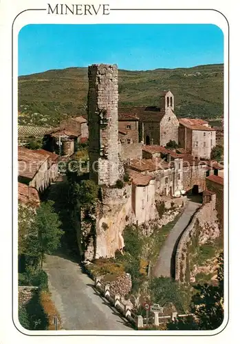 AK / Ansichtskarte Minerve Vestiges de la Tour du Chateau Minerve