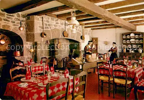 AK / Ansichtskarte Salers Hotel Restaurant des Remparts  Salers