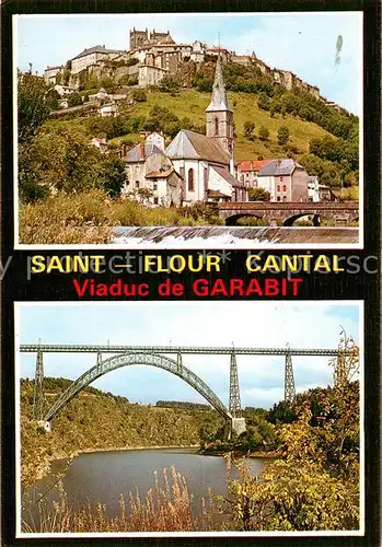 AK / Ansichtskarte Saint Flour_Cantal Viaduc de Garabit Saint Flour Cantal