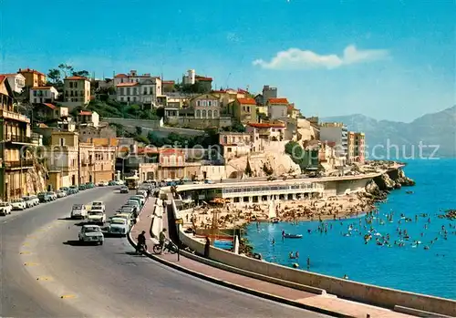 AK / Ansichtskarte Marseille_Bouches du Rhone Promenade de la Corniche Anse du Prophete Marseille