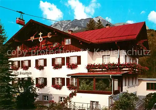 AK / Ansichtskarte Oberstdorf Christl Freizeitheim Oberstdorf