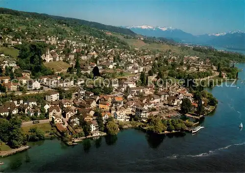 AK / Ansichtskarte Maennedorf Fliegeraufnahme Maennedorf