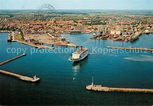 AK / Ansichtskarte Frederikshavn Fliegeraufnahme Frederikshavn