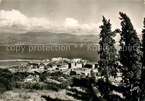 AK / Ansichtskarte Ajaccio Vue generale Ajaccio