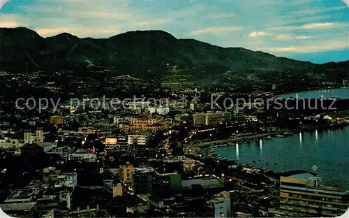 AK / Ansichtskarte Acapulco Vista de noche Acapulco