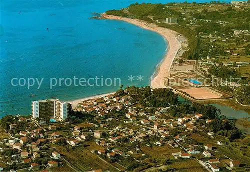 AK / Ansichtskarte Vigo_Galicia_Espana Vista aerea de la Playa de Samil 