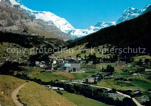 AK / Ansichtskarte Leukerbad Balmhorn Gitzifurgge Ferdenrothorn Leukerbad