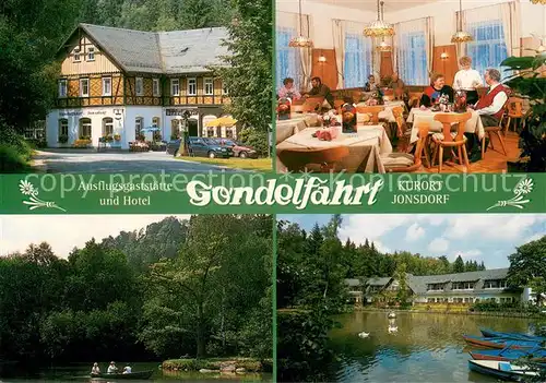 AK / Ansichtskarte Jonsdorf Ausflugsgaststaette Hotel Gondelfahrt Jonsdorf