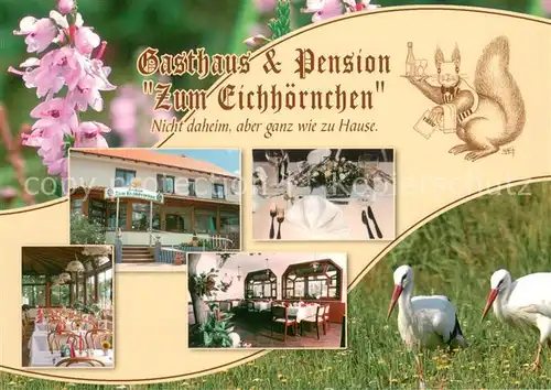 AK / Ansichtskarte Reichenhain Gasthaus Pension Zum Eichhoernchen Restaurant Stoerche Reichenhain