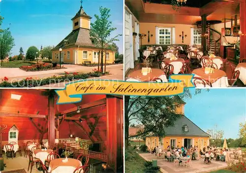 AK / Ansichtskarte Bad_Rappenau Kurcafe im Salinengarten Terrasse Bad_Rappenau