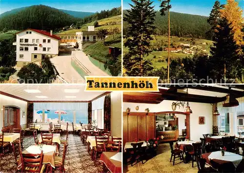 AK / Ansichtskarte Nonnenmiss Gaestehaus Tannenhoeh im Schwarzwald Nonnenmiss