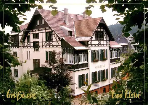 AK / Ansichtskarte Bad_Elster Hotel Pension Heimburg Bad_Elster