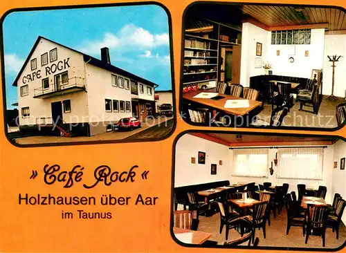 AK / Ansichtskarte Hohenstein_Untertaunus Cafe Rock Gastraum Hohenstein_Untertaunus