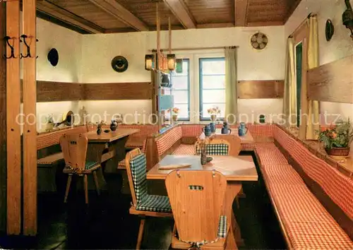 AK / Ansichtskarte Sosa_Erzgebirge Konsum Gaststaette Koehlerhuette an der Talsperre Gaststube Sosa Erzgebirge